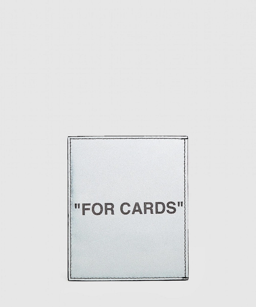 Off White QUOTE CARD HOLDER 3M
